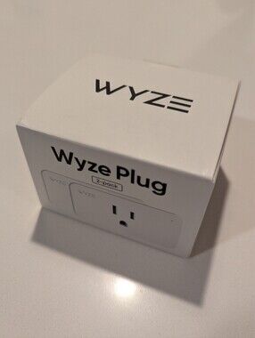 New NWT Wyze Plug 2-Pack Smart Outlet - White